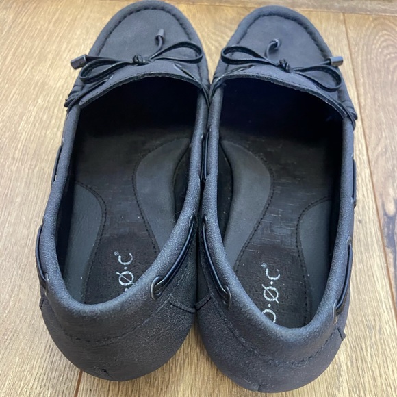 2/20b.o.c. Carolann gray/black moccasin loafers 7M - Picture 4 of 8